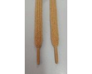 Cadarço Chato 10 mm - 72 pares - BEGE 331 - 100% Algodão - Ref. 33222